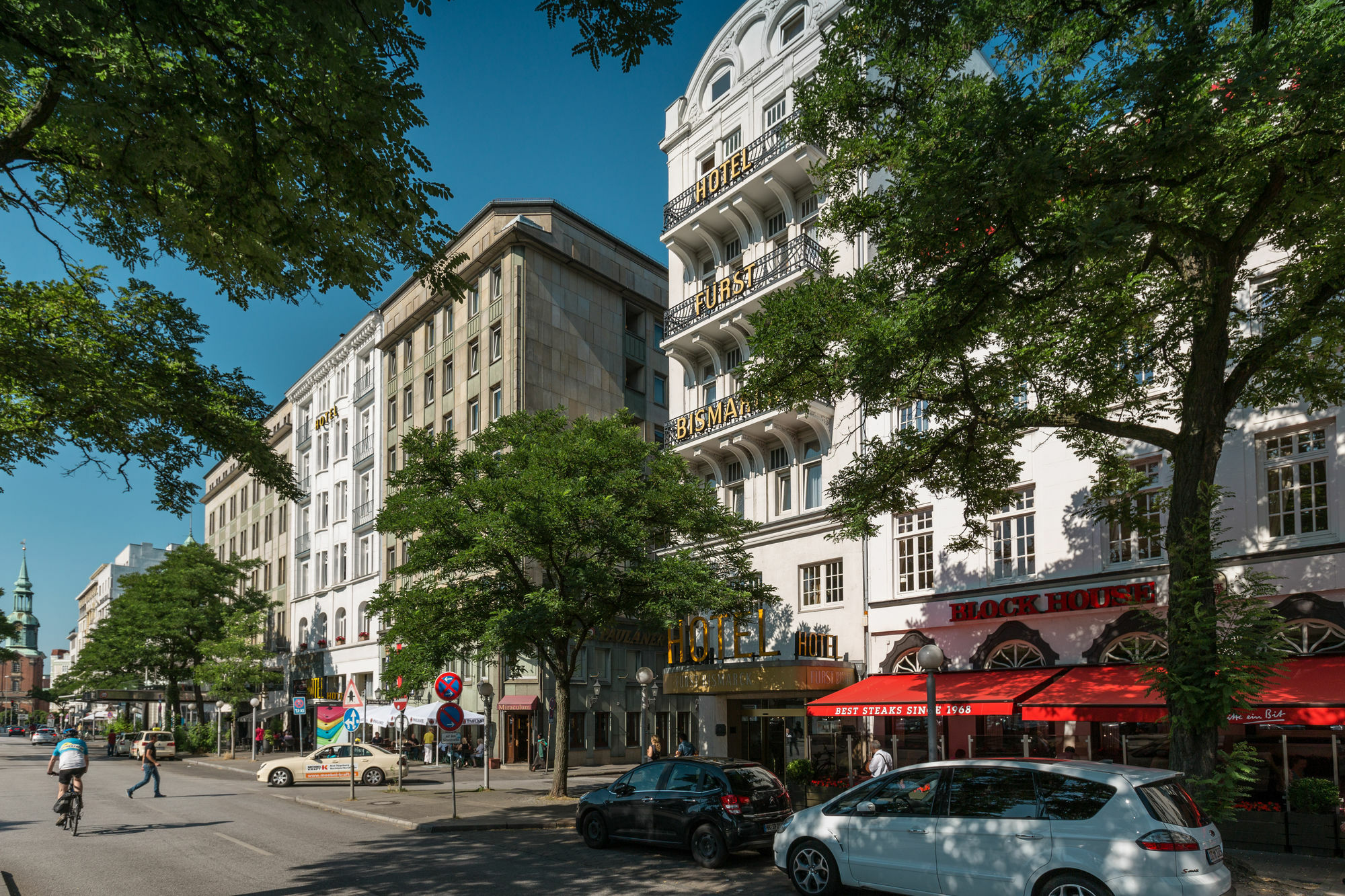 Hotel Fürst Bismarck Hamburg Exterior foto